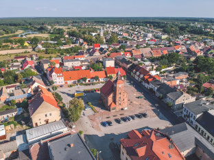 Obrzycko z lotu ptaka