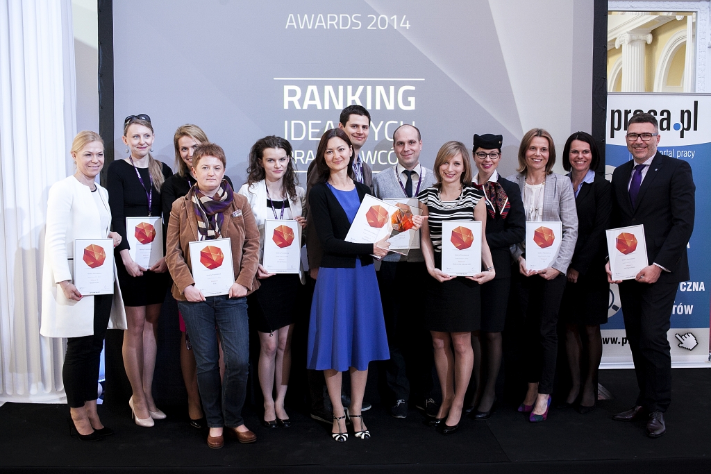 Idealni pracodawcy 2014 w kategorii Biznes