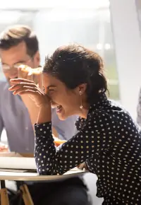 Przerwa śniadaniowa w pracy