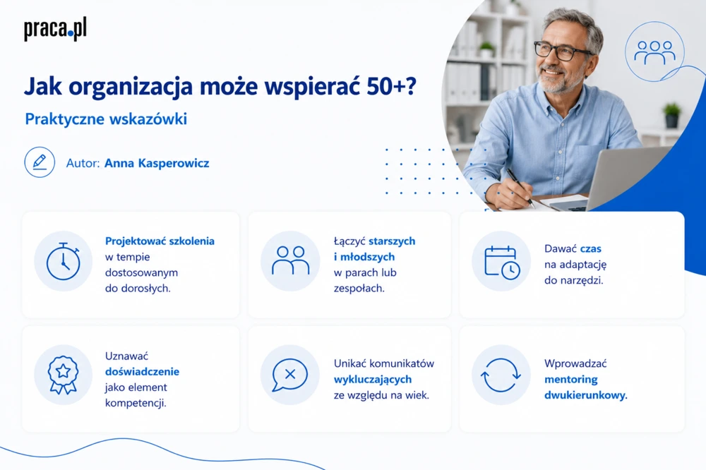 Jak wspierać pracowników z pokolenia silver