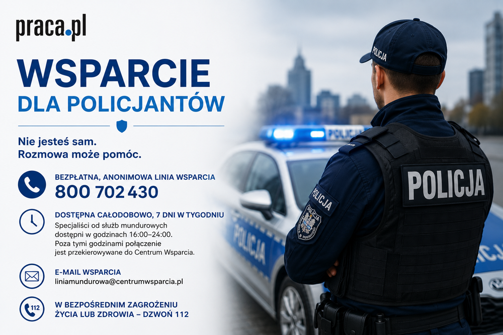 Wsparcie dla Policji